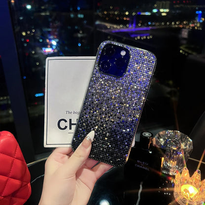 Ins bling Glitter Plating soft silicon phone case for iphone 15 14 Pro Max 13 12 11 7 Plus X XS XR SE  Diamond sparkle Cover